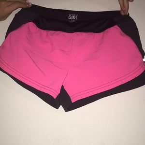 GIRLS SIZE 14 hot pink Athleta girls shorts